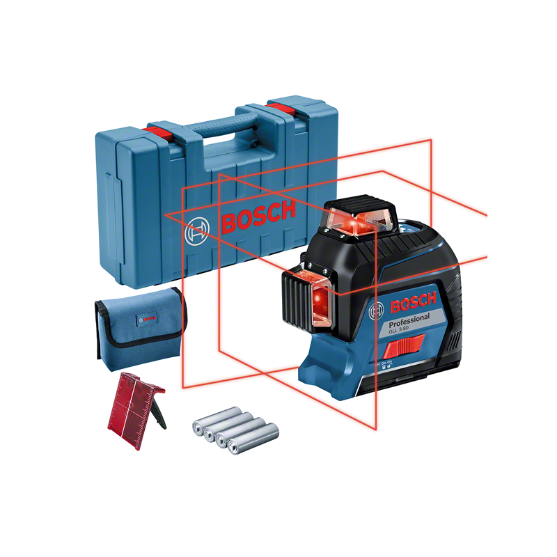 Bosch Profesyonel GLL 3-80 Çizgi Lazeri - 0601063S00