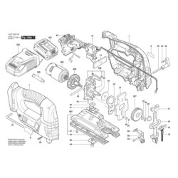 GST 18V-LI B Strok Mili Ng Rod 2 600 780 173