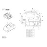 GST 18V-155 BC Electronik Modül 01-42 1 619 P17 197
