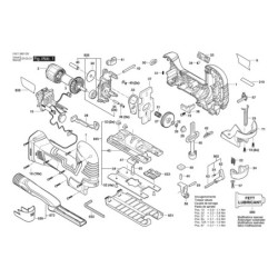 GST 185-LI Talaş Koruma Tertibati 2 601 016 093