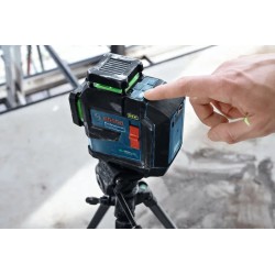 Bosch Profesyonel GLL 80-33 G Akülü 3 x 360° Yeşil Çizgi Lazeri - 0601065501