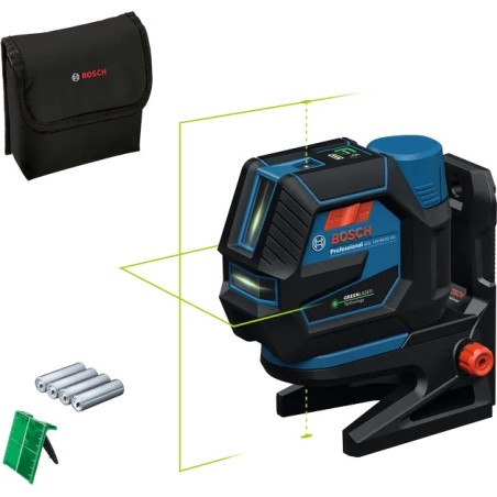 Bosch Profesyonel GCL 12V-50-22 CG Nokta + Artı Çizgi Lazer Hizalama Cihazı - 0601066S00