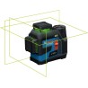 Bosch Profesyonel GLL 12V-100-33 CG AA Pilli 3x360° Yeşil Çizgi Lazeri - 0601065400