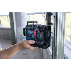 Bosch Profesyonel GLL 12V-100-33 CG Akülü 3x360° Yeşil Çizgi Lazeri L-Boxx - 0601065401