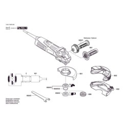 GWS 19-125 CIST Motor Gövdesi 1 607 000 CY2