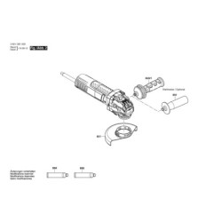 GWX 9-115 S Motor Gövdesi Ng 1 619 P10 959