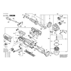 GWX 15-125 PS Kömür Fırça Seti Rush Set 1 607 000 V37