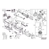 GWX 14-125 S Motor Gövdesi 1 605 108 2K7