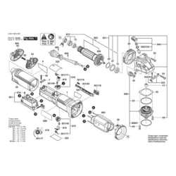 GWS 14-125 Oluklu Bilyeli Yatak 15-125 Inox 1 607 000 V38