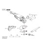 GWS 2200 Motor Gövdesi 1 619 P15 267