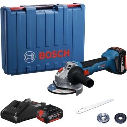 Bosch Profesyonel GWS 18V-8 2x4 Ah Akülü Taşlama Makinesi - 06019N9020