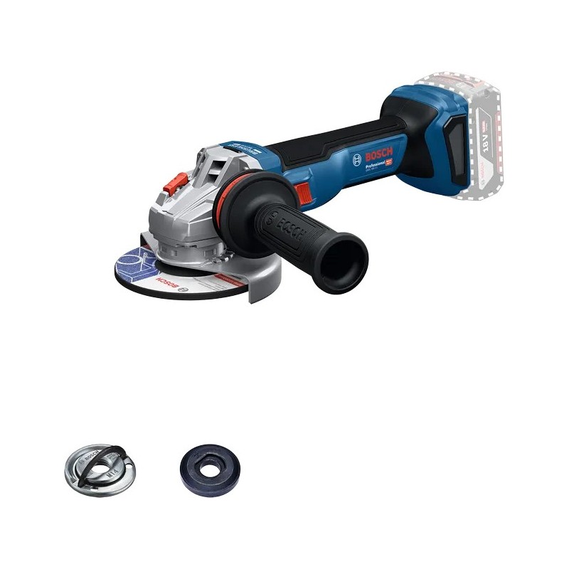 Bosch Profesyonel GWS 18V-11 115 mm Akülü Taşlama  SOLO (Akü ve Şarj Yoktur) - 06019N4101