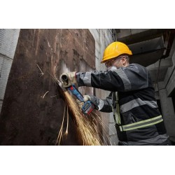 Bosch Profesyonel GWS 18V-11 115 mm Akülü Taşlama  SOLO (Akü ve Şarj Yoktur) - 06019N4101