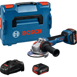 Bosch Profesyonel GWS 18V-11 S 2x5 Ah 125 mm Akülü Taşlama Makinesi - 06019N4002
