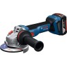 Bosch Profesyonel GWS 18V-11 S 2x5 Ah 125 mm Akülü Taşlama Makinesi - 06019N4002