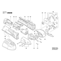 GUS 12V-300 Elektronik Modül Ronic Module 1 607 233 528