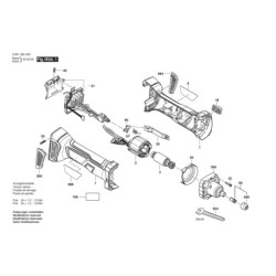 GGS 18V-20 Motor Gövdesi 1 619 P15 044