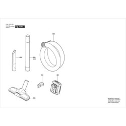 GAS 18V-1 Elektronik Modül 1 619 PB0 706