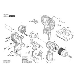 GSR 12V-30 Anahtarsız Uç Tak. Mandr. 1 600 A02 9ML