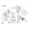 GSR 12V-30 Anahtarsız Uç Tak. Mandr. 1 600 A02 9ML