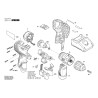 GSB 12V-30 Et-motor Grubu 1 600 A01 C9M