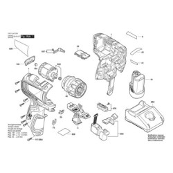 GSR 12V-35 FC Şanziman Kasasi 1 600 A01 95M