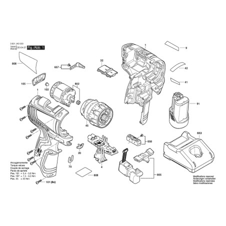 GSR 12V-35 FC Şanziman Kasasi 1 600 A01 95M
