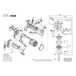GWS 18V-15 C Elektronik Modül 1 607 000 EB2