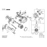 GWX 18V-15 SC Motor Gövdesi 1 605 108 2J3