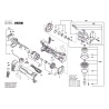 GWS 18V-10 P Elektrik Motoru 1 607 000 CA4