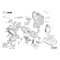 GSB 12V-35 Çevrim Kolu 1 600 A01 V88