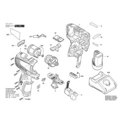 GSR 12V-35 HX Anahtarlama Birimi 1 600 A01 3HK