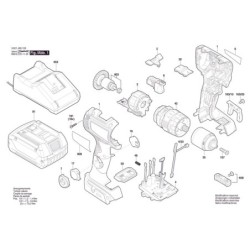 GSB 18V-90 C Gövde 1 600 A01 V6W