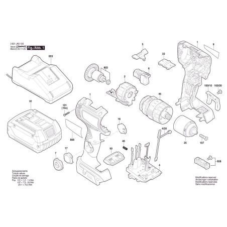 GSB 18V-90 C Ayaklik 1 600 A01 W0T