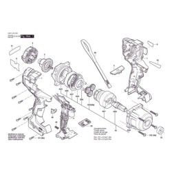 GDS 18V-780 Pedal Kayışı 2 609 100 301