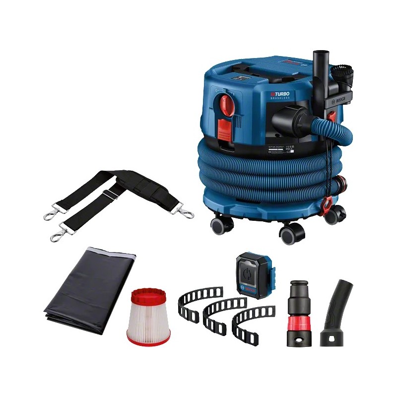 Bosch Profesyonel GAS 18V-12 MC Akülü Bluetooth Süpürge (Akü ve Şarj Yoktur) - 06019K2000