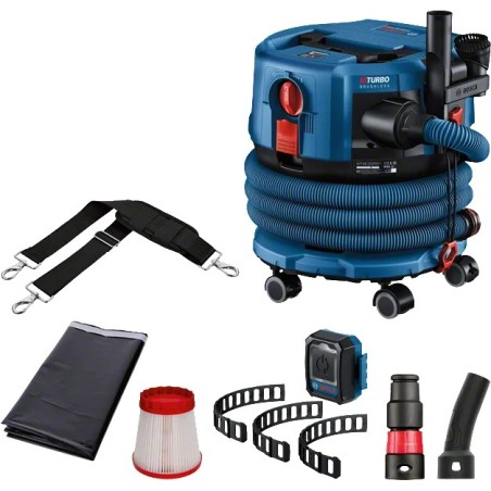 Bosch Profesyonel GAS 18V-12 MC Akülü Bluetooth Süpürge (Akü ve Şarj Yoktur) - 06019K2000