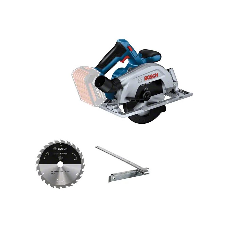 Bosch Profesyonel GKS 185-LI Akülü Daire Testere SOLO (Akü ve Şarj Yoktur) - 06016C1221