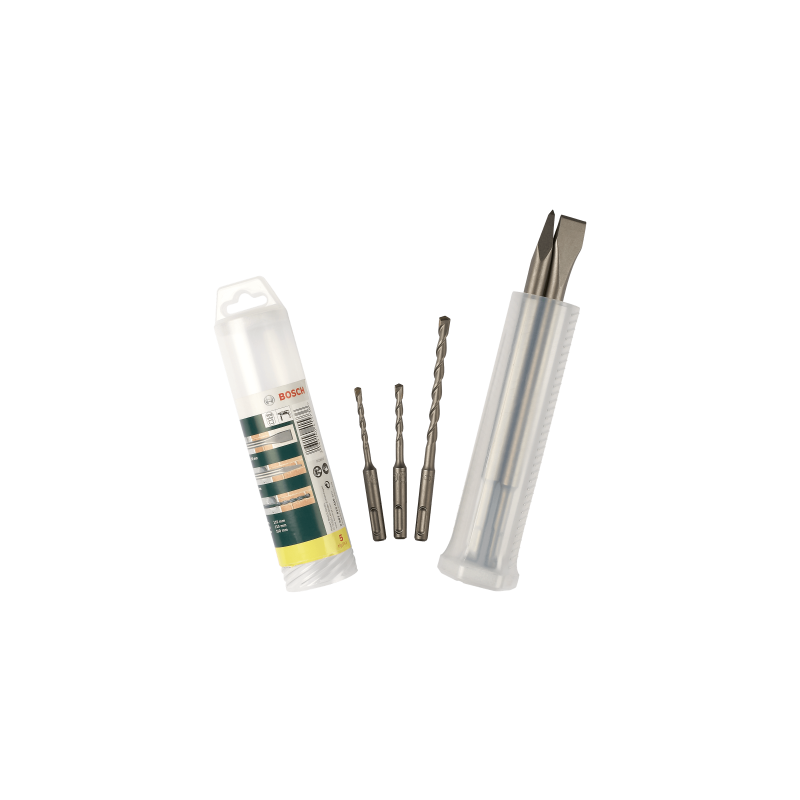 Bosch SDS Plus Keski ve Kırıcı Delici Delme Ucu Seti 5 Parça - 2607019456
