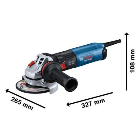 GWS 17-125 (125 mm) Bosch Avuç Taşlama Makinesi - 06017D0200