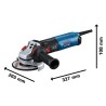 GWS 17-125 (125 mm) Bosch Avuç Taşlama Makinesi - 06017D0200