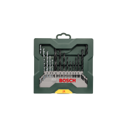 Bosch Mini-X-Line Karışık Set 15 Parça (Metal, Ahşap, Beton) - 2607019675
