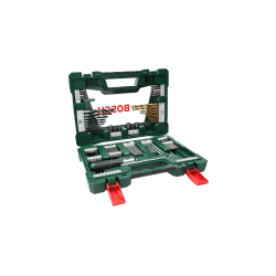 Bosch Cırcır ve mıknatıs içeren 91 Parça TiN Kaplamalı V-Line Delme ve Vidalama Ucu Seti - 2607017195