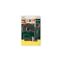 Bosch Starlock Başlangıç Seti çok fonksiyonlu aletler için "Ahşap" 3 Parça - 2607017323