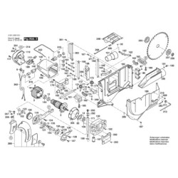 GTS 10 J Motor Gövdesi 1 619 PB2 487