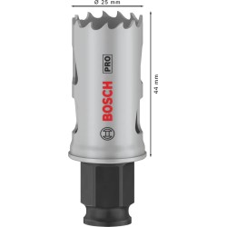 Bosch Pro 25 mm PC Panç Delik Testeresi HSS %8 Kobalt - 2608594372