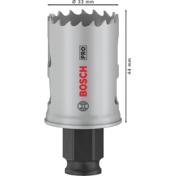 Bosch Pro 33 mm PC Panç Delik Testeresi HSS %8 Kobalt - 2608594377