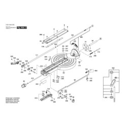 GCM 18V-305 GDC Koruyucu Kapak Alt Parça 1 609 B05 025
