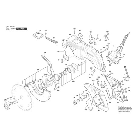 GCM 18V-216 DC Germe Flanşi İng Flange 1 609 B04 018