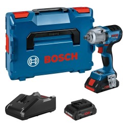 Gds 18V-450 Pc 2x4ah Akü Bosch Akülü Darbeli Somun Sıkma - 06019K4102